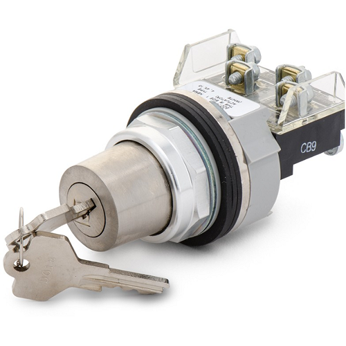 ASMB AB 30MM 2 POS KY MN/MN KRL W/1 NO NC