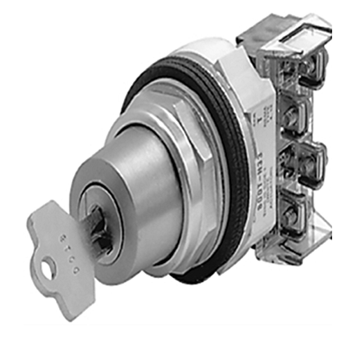 ASMB AB 30MM 2 POS KY W/1 NO NC
