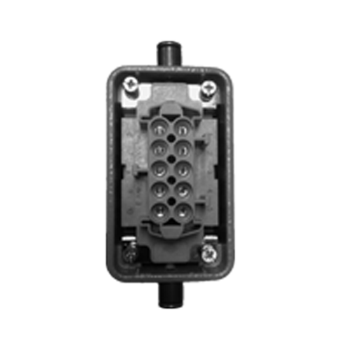 10 PIN BASE HOOD CONNECTOR + FEMALE INS