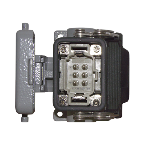 6 PIN BASE CONNECTOR HOUSING + MALE INS