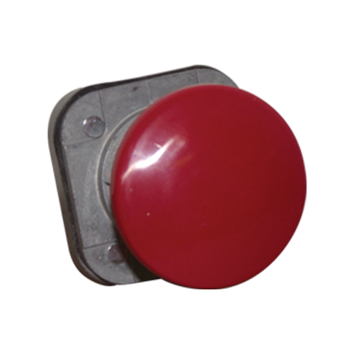 AB 30MM PUSH BUTTON MUSHR ESTOP RED MOM.