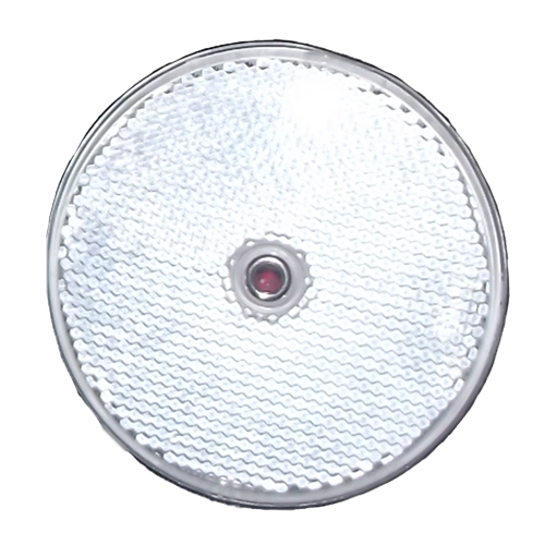 AB PHTSW REFLECTOR 3" RND AL BACK THR HL
