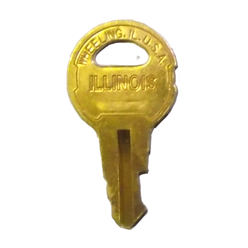AB 30MM REPL KEY FOR CYL LCK PSBN (E158)
