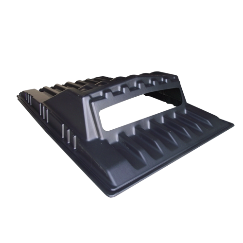 36W x 58L FRONT LOAD RECYCLING LID. Scoop opening