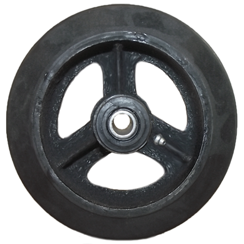 10X3 MOLD ON RUBBER WHEEL W/COMPONENTS