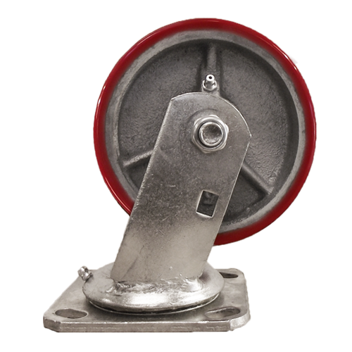 5X2 POLY ON STEEL SWIVEL CASTER