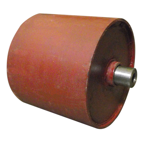 8 (DIAM) X 10 GROUND ROLLER W/AXLE