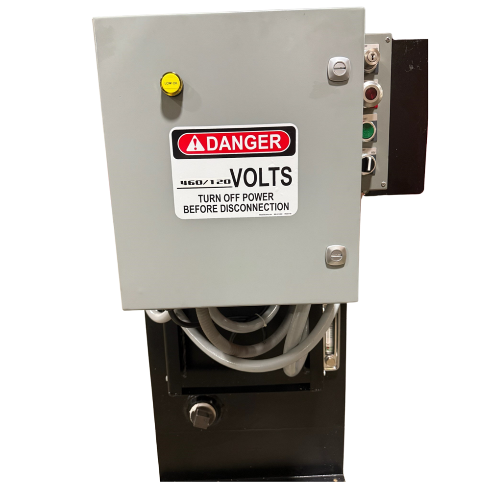 POWER UNIT, PLC 3 PH 10 HP 12 GPM W/15' CNTRLS