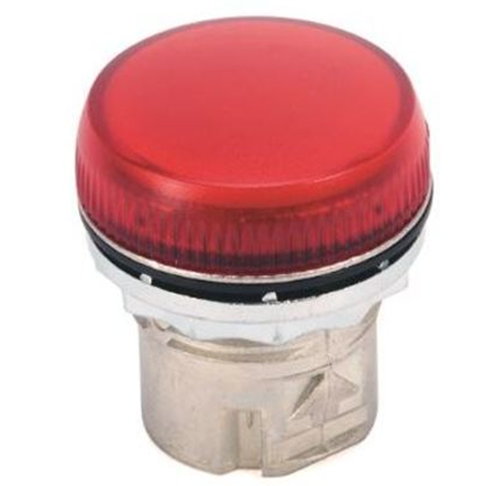 AB 22MM PILOT LIGHT, RED LENS AND LED, 120VAC