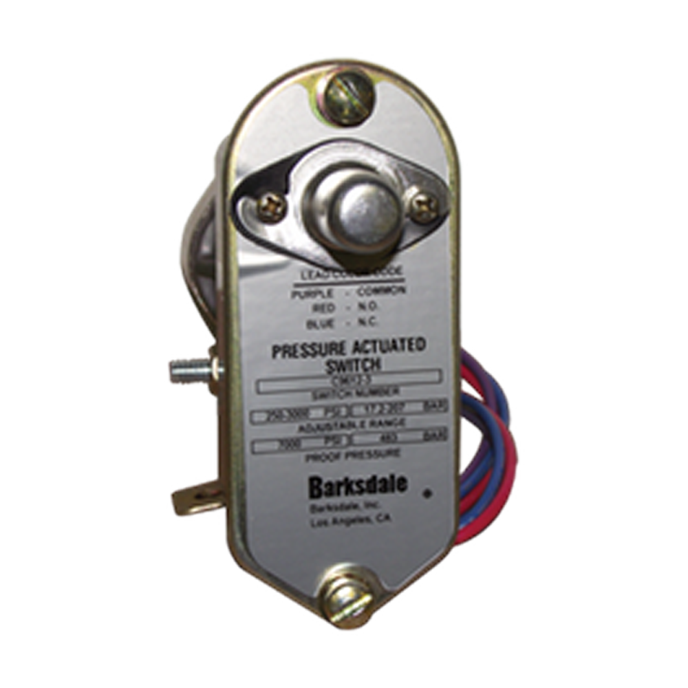 SINGLE SETPOINT ADJ PRESSURE SWITCH 