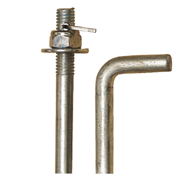 74.5" INCH HINGE ROD THREAD/BENT