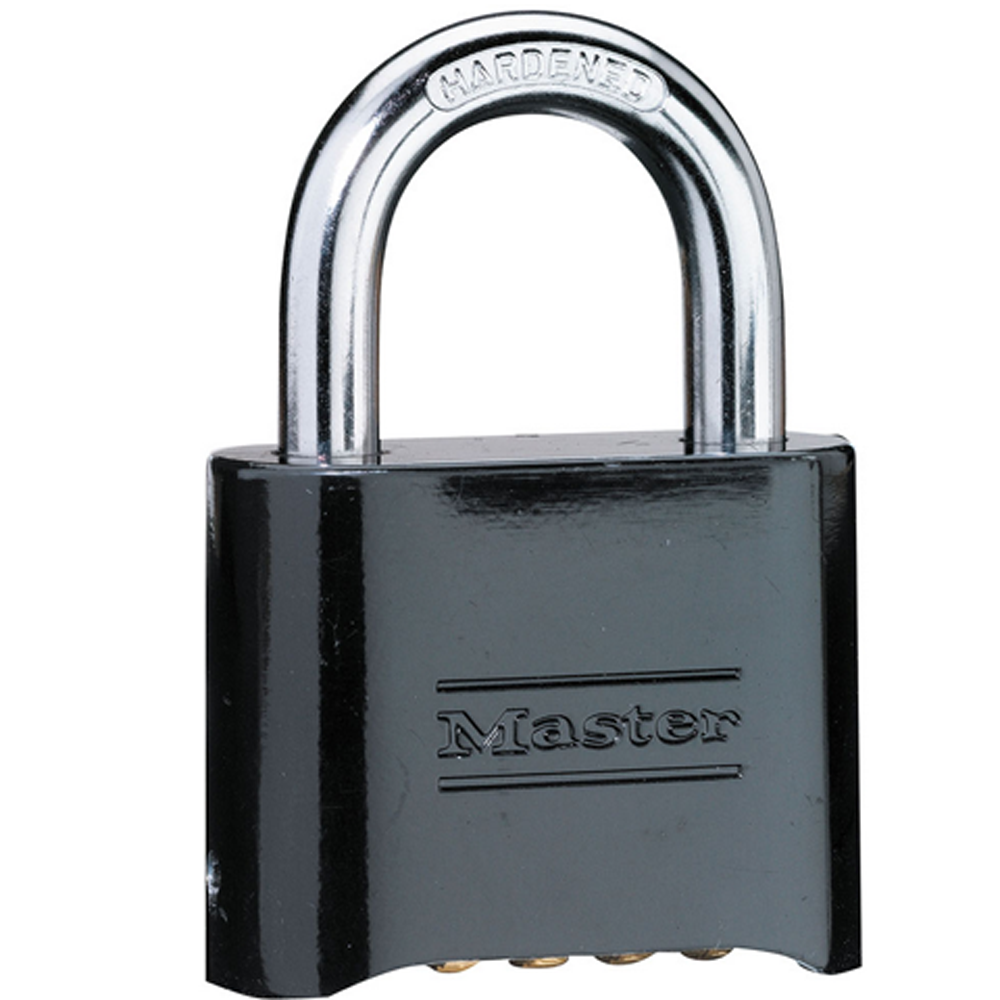 PADLOCK MASTER LOCK 178BLK COMBINATION